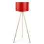 Opviq Lámpara de Pie AYD-1574 Rojo y Crema